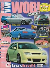 VW WOB! Heft 06/02 Corrado 320PS Ovali 80PS Golf 1 Oettinger 16V Bus T2 Porsche