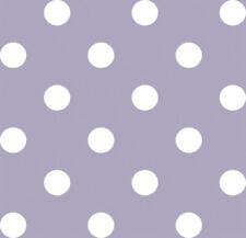 Wachstuchtischdecke "Lilly"  Punkte Flieder Lila Wachstuch 1,4m Br. Meterware