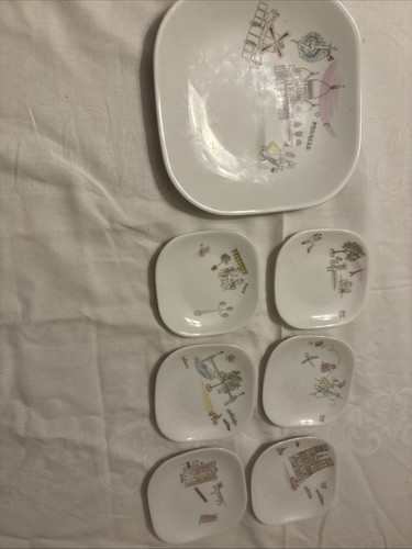 Teller set personen paris - up, 6