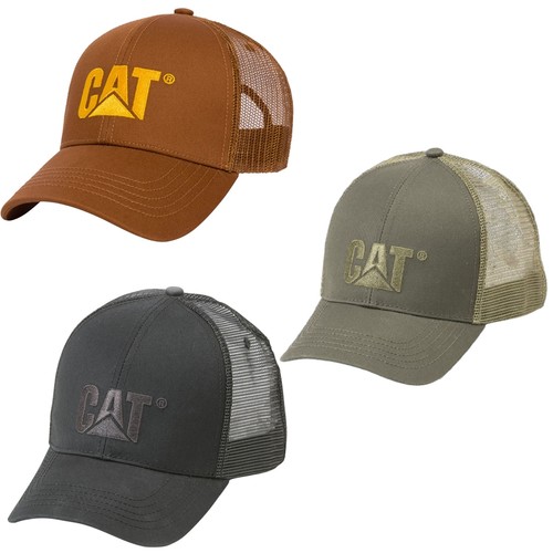 Cat cap raised logo - cap, mesh