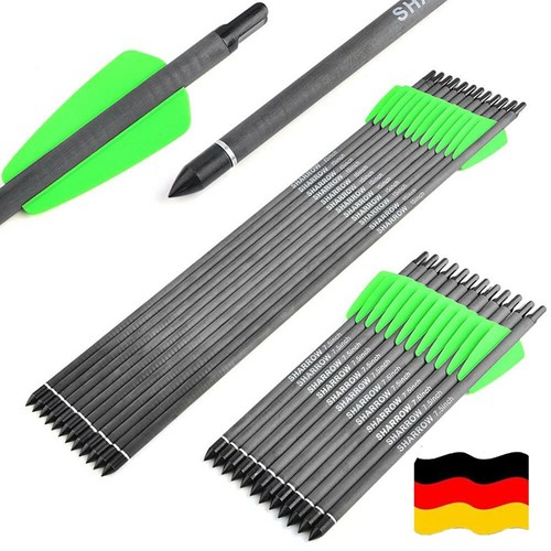 24x jagd armbrustpfeile - 12/24x,