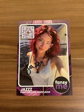 Jazzz Autogrammkarte fansyme Venus 2025 , Erotik Porno