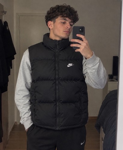 Nike weste schwarz - weste,