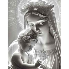 Diamond Painting - Diamant Malerei  - "Religion - Vollbild 30 x 40 cm" (6442)