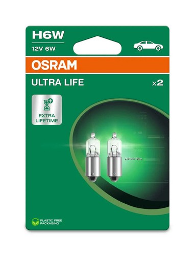 Stück h6w 12v bax9s - h6w,