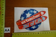Alter Aufkleber Skier Zubehör