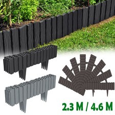 2.3m 4.6m Beeteinfassung