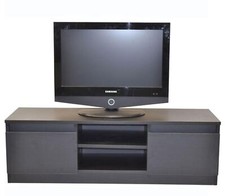 TV-/Phonorack schwarz Fernsehschrank TV-Schrank Phonomöbel Lowboard TV-Möbel    