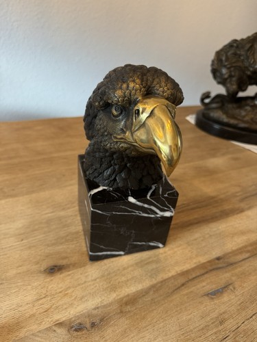 Adler skulptur bronze - skulptur, /