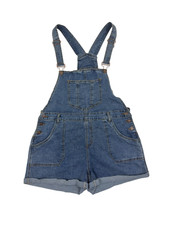 Damen kurze Jeans Latzhose Gr