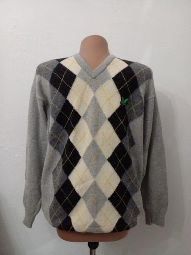 Men lyle scott - sweater, grey