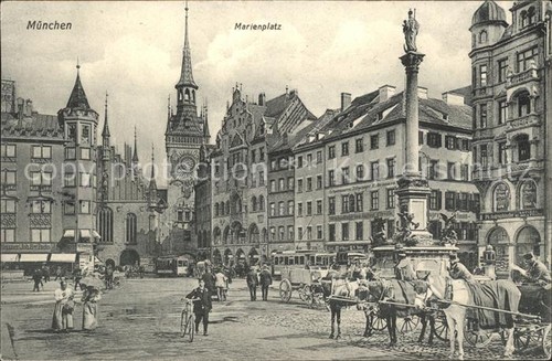 Muenchen bayern marienplatz - muenchen,