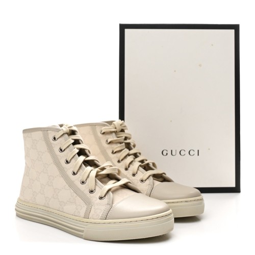 Gucci canvas high top - gucci,