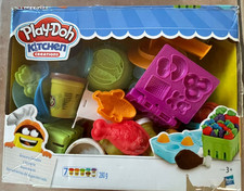 Play-Doh Kitchen Creations, Supermarkt, Modellierknete, ab 3 Jahren, benutzt