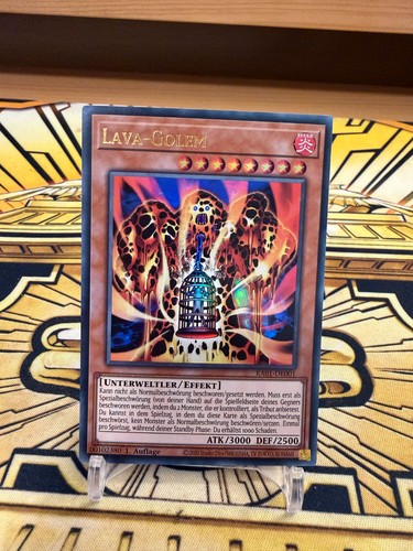 Yugioh lava golem - yugioh, ra01-de001