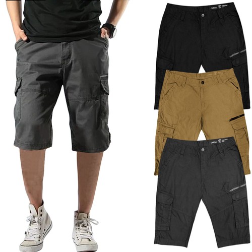 Herren cargo combat shorts - cargo, uni