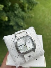 WIE NEU/ECHT LEDER Diesel Uhr