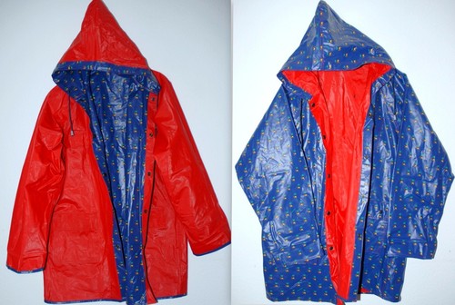 Top pvc wende regenjacke - pvc,