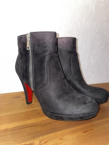 Damen stiefeletten wildleder - stiefeletten,