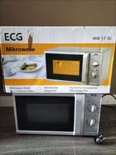 ECG MW 17 Silber Mikrowelle