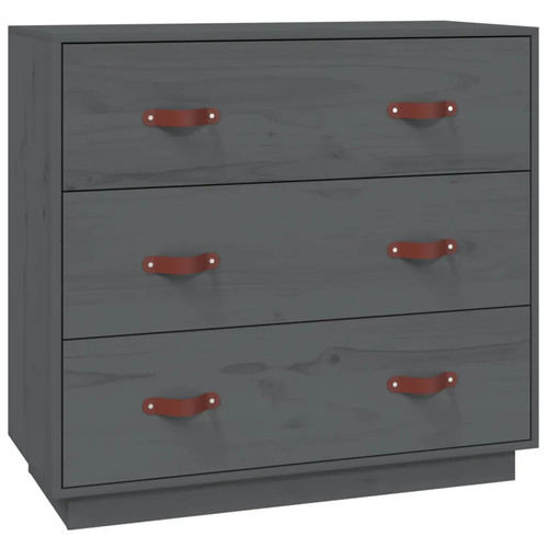 Sideboard grau 80x40x75 - sideboard, cm