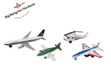 4 Diecast Flugzeuge: Boeing 767, Cessna, Matchbox Seasprite – 70er/80er Jahre