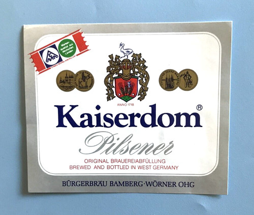Altes bieretikett brauerei - bieretikett, ,