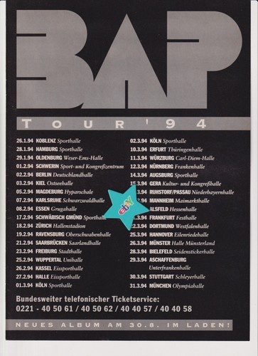 Bap tour original - bap,