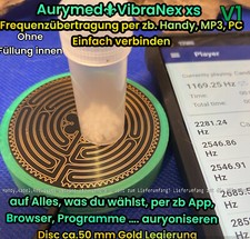 Frequenz Übertragungs Gerät per Audio z.B. Handy, App, Radionik Rife Hulda Clark