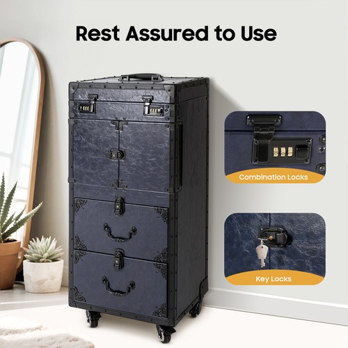 Rollende kosmetik trolley - rollende,
