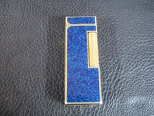 Dunhill Rollagas Feuerzeug Lighter Lapislazuli Überholt Garantie