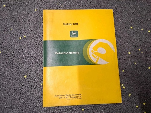 Betriebsanleitung john deere - betriebsanleitung,