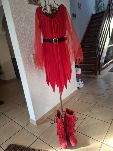 Kostüm fasnacht hexe - kostüm,