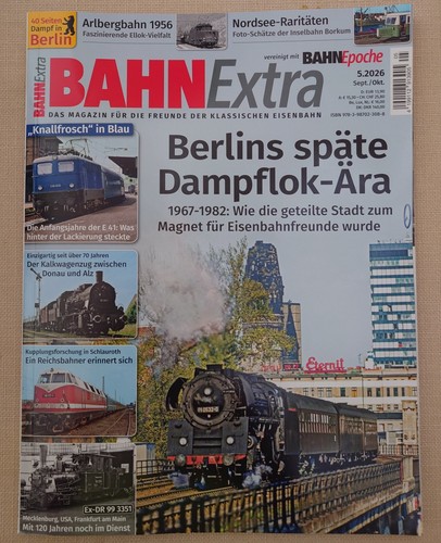 Bahnextra 2026 berlins - bahnextra,