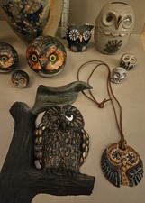 Eulen figuren sammlung - sammlung, über