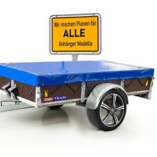 Anhängerplane Saris Flachplane ohne H-Gestell maßgeschneidert Abdeckplane