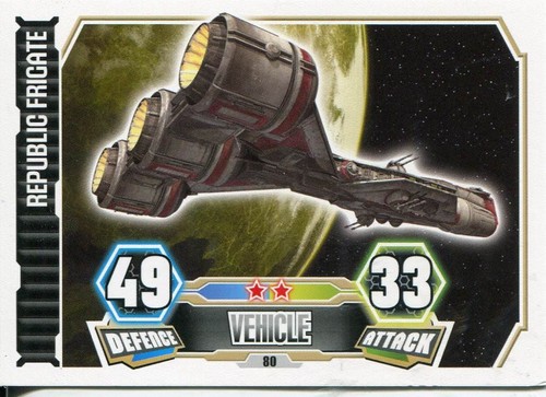 Star wars force attax serie - force, 3