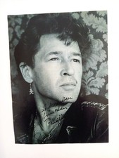 Peter Maffay - signiertes Zeitungsbild, Großformat - original Autogramm - ca. 27