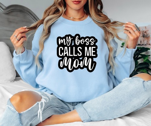 Boss calls mom - my, me