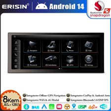 12.3" Qualcomm 8-Kern 8G+128GB CarPlay Android 14 Autoradio GPS Navi Für Audi Q5