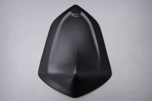 Schwarz matt soziusabdeckung - schwarz,