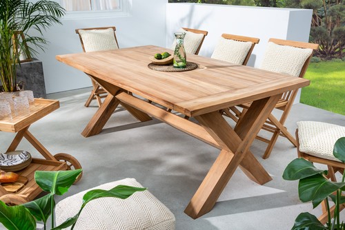 Wetterfester gartentisch - wetterfester,