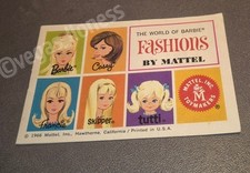 Vintage Barbie TNT Barbie Booklet Original Katalog von 1966  Mattel