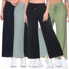 Hailys Damen Plissee Hose