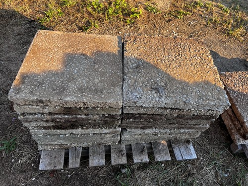 Waschbetonplatten 50x50 cm - 24,