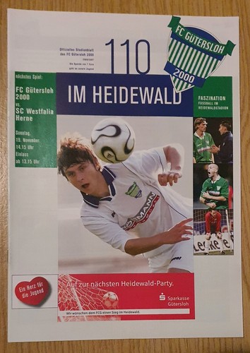 Stadionzeitung gütersloh - gütersloh,