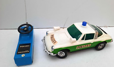 NIKKO- Deluxe Porsche 911 Polizei mit Funk-Fernsteuerung von 1974 in OVP