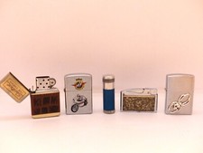 Sammlung alter Benzin Feuerzeuge Zippo , Landser , Storm King ... top Funktion