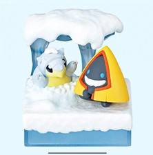 Schneppke & Sandan Figur! Pokemon World 3 Frozen Snow, Original aus Japan