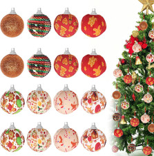 16 Stück Weihnachtskugeln